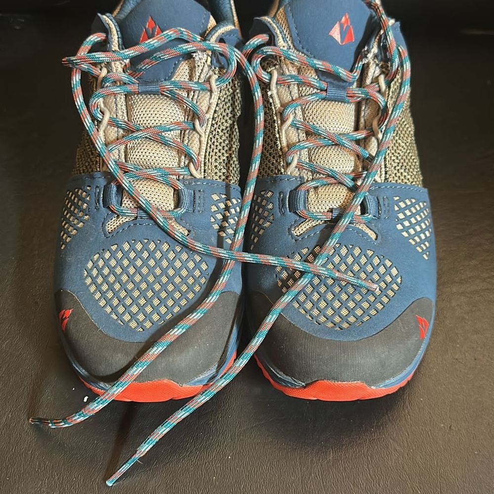 Vasque Blue and Red Athletic Shoes